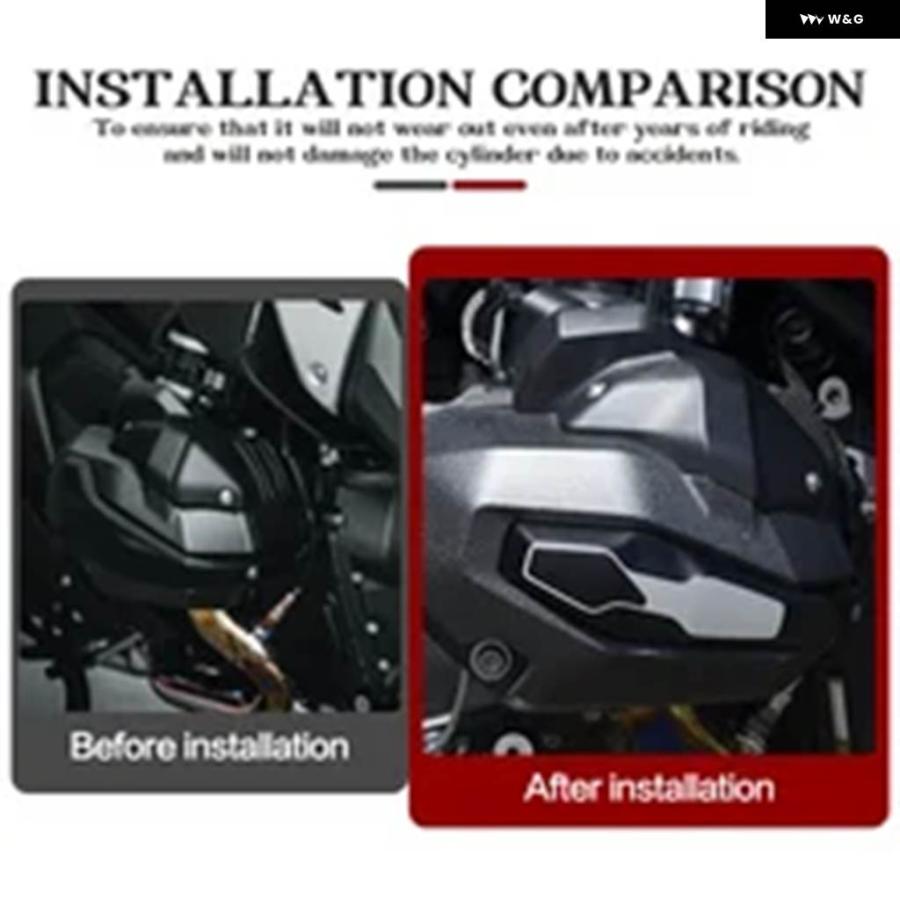 並行輸入品 BMW R1300GS 2024 R1300R R1300RT シリンダー ヘッド スライダー R1300RS エンジン カバー オートバイ シリンダー_4