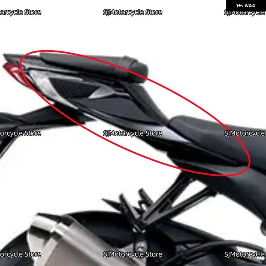 ブランド登録なし - 並行輸入品 自動二輪車 リアパッセンジャーシートカバー 側面 ダイアログボックス フェアリング ボンネット GSX-R600 GSX-R750 GSXR600 GSXR750