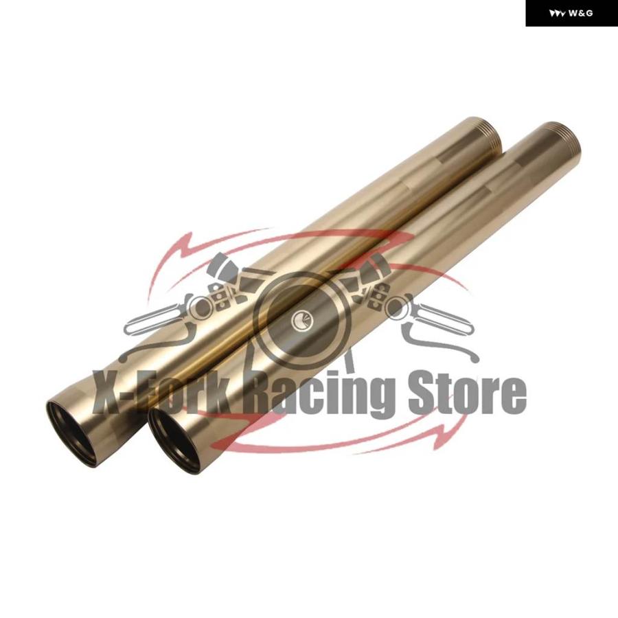 並行輸入品 ゴールド/フロント フォーク アウター チューブ パイプ BMW 2020-2024 M1000R 2022-2025 フォーク サスペンションレ_7