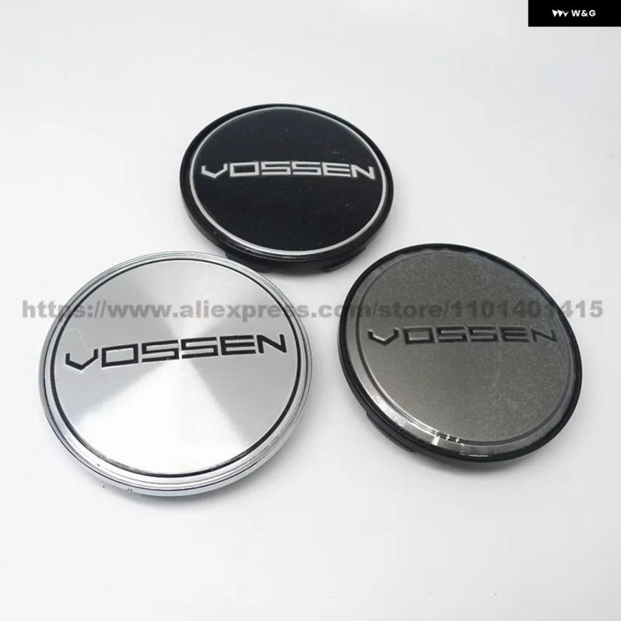 並行輸入品 4個 68MM 63MM VOSSEN ホイールセンターキャップ ハブ 
