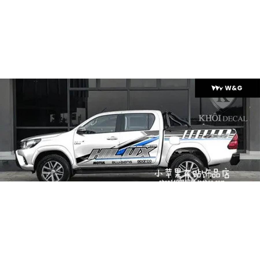 並行輸入品 車 ステッカー トヨタ ハイラックス レボ ピックアップ