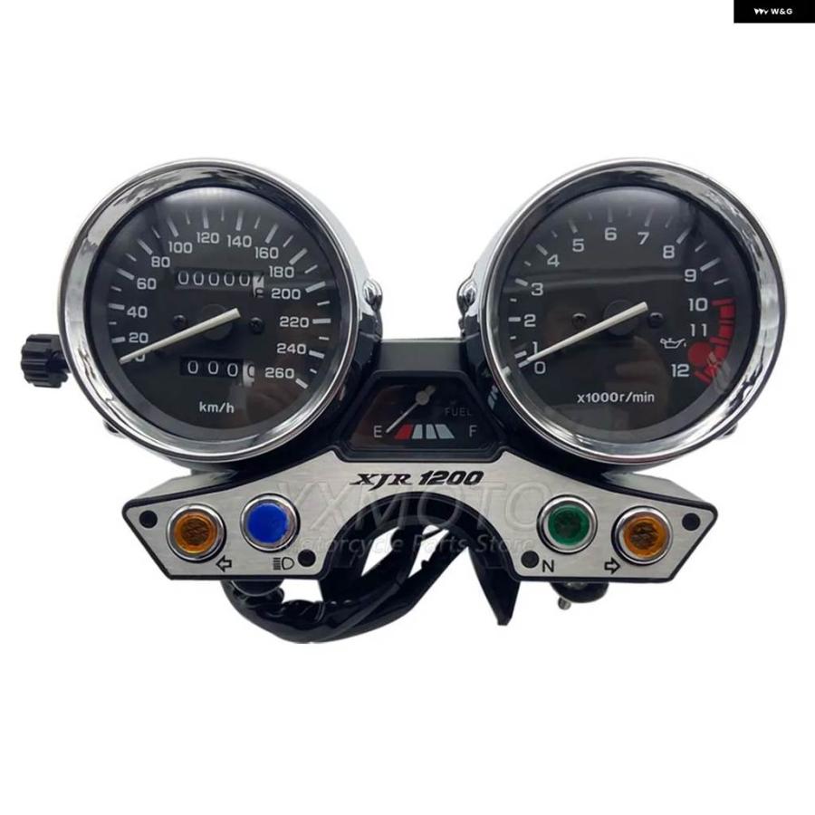 並行輸入品計器 アセンブリ ゲージメーター クラス タースピード メーター オドメータータコメーター ヤマハ XJR1200 1300 1989-1993 94 95 96 1997_1