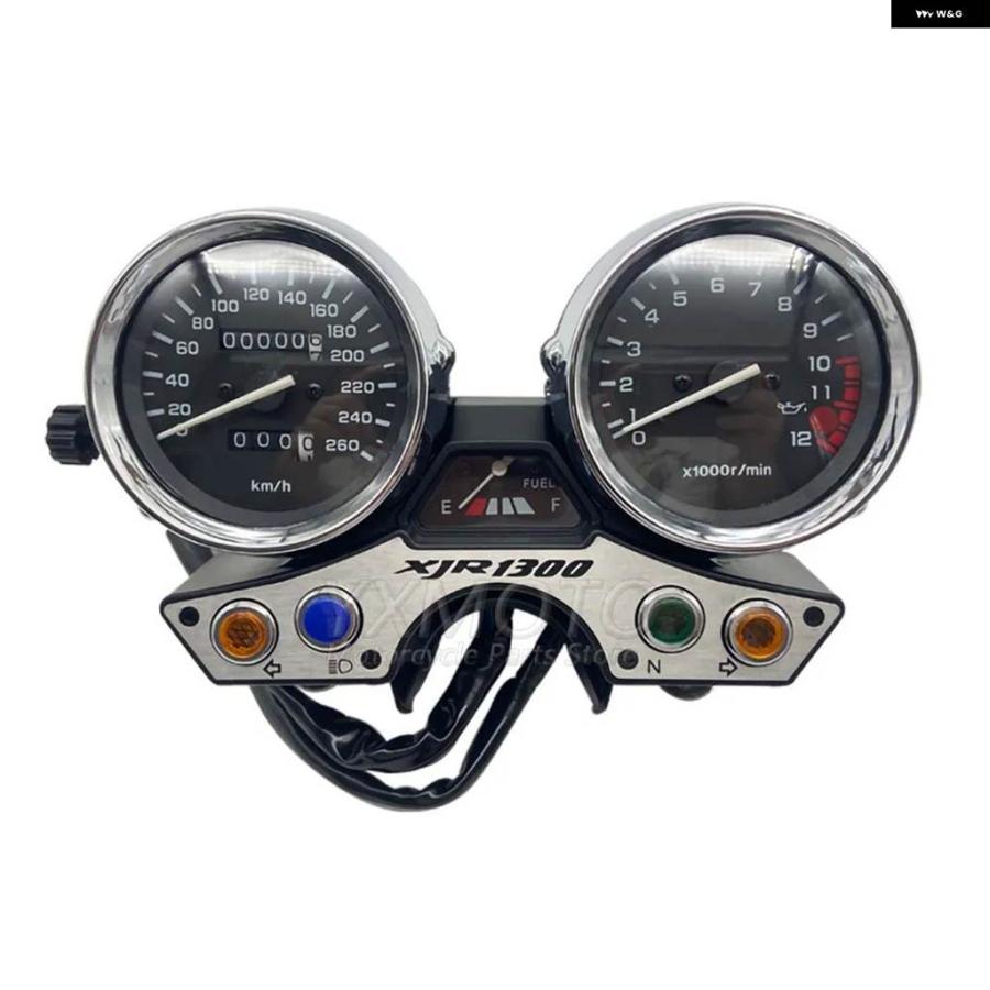並行輸入品計器 アセンブリ ゲージメーター クラス タースピード メーター オドメータータコメーター ヤマハ XJR1200 1300 1989-1993 94 95 96 1997_5