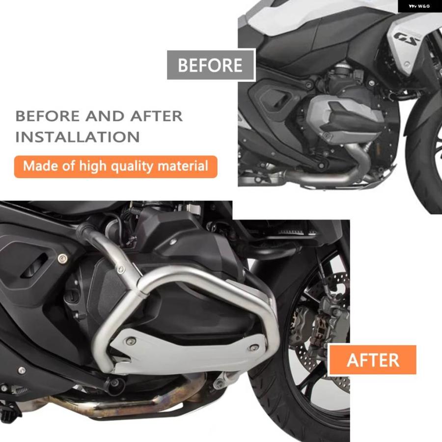 並行輸入品R1300 RT R1300RT 2025 クラッシュ バー エンジン ガード バンパー プロテクター シリンダー ヘッドガード バイク アクセサリー_3