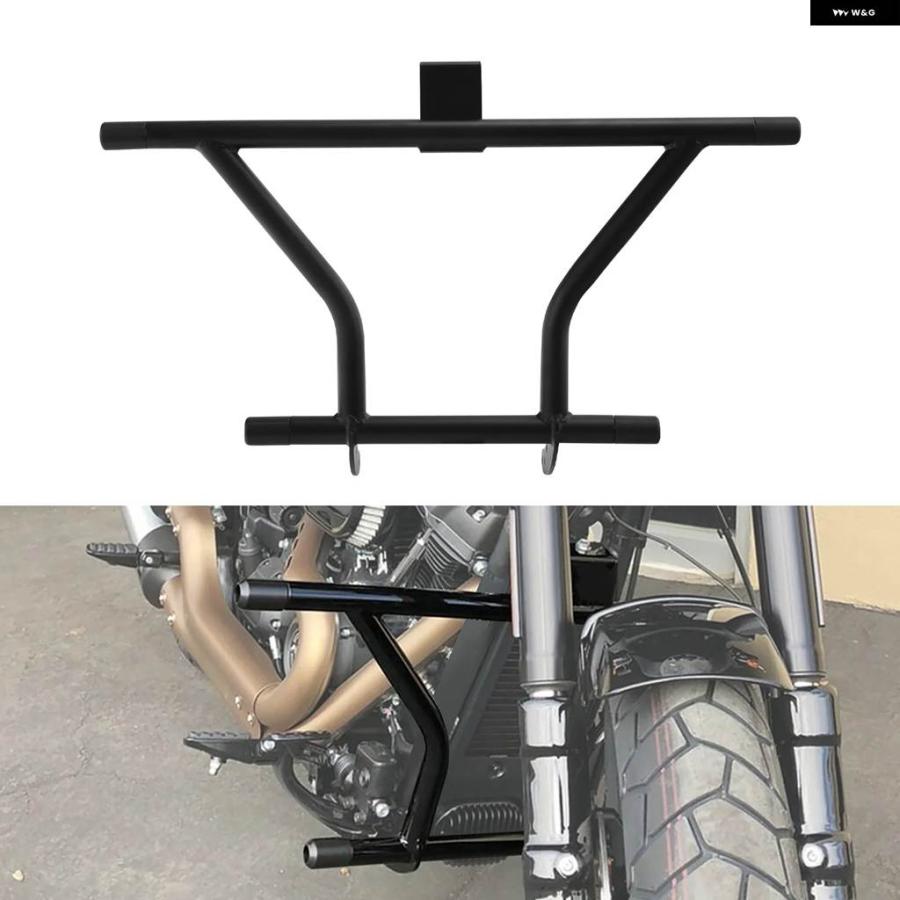 ブランド登録なし - 並行輸入品 つや消し 発動機 かばい立て 衝突 赤ちょうちん ハーレー 表どおりシリング スポーツグライド ファットボーイ ソフテイル ヘ