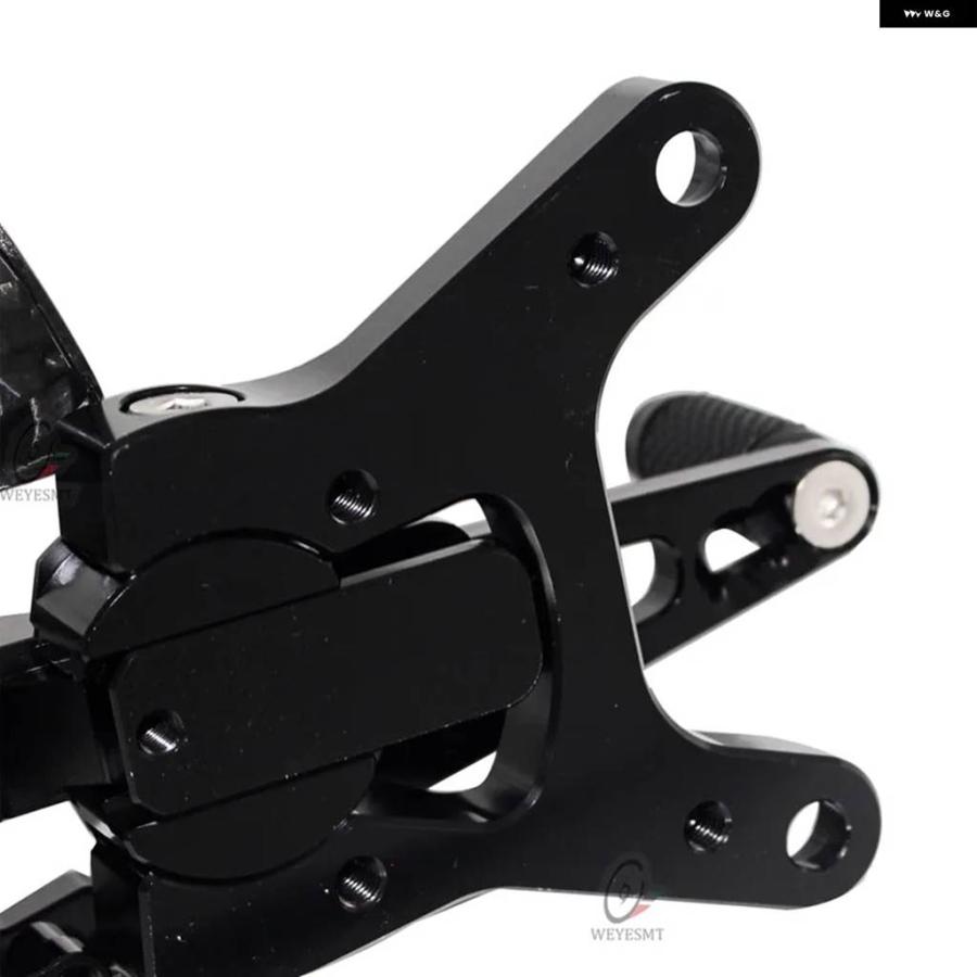 並行輸入品 カーボン バイク フットペグ レスト リアセット カワサキ ZX-6R 2019-2025_5