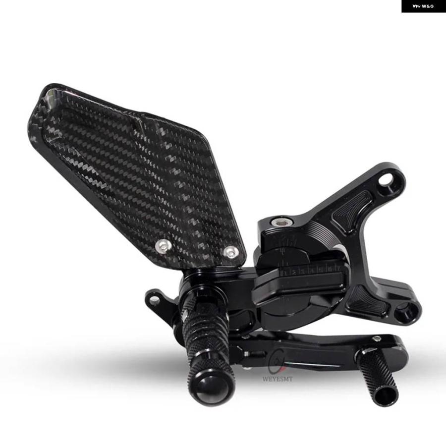 並行輸入品 カーボン バイク フットペグ レスト リアセット カワサキ ZX-6R 2019-2025_6