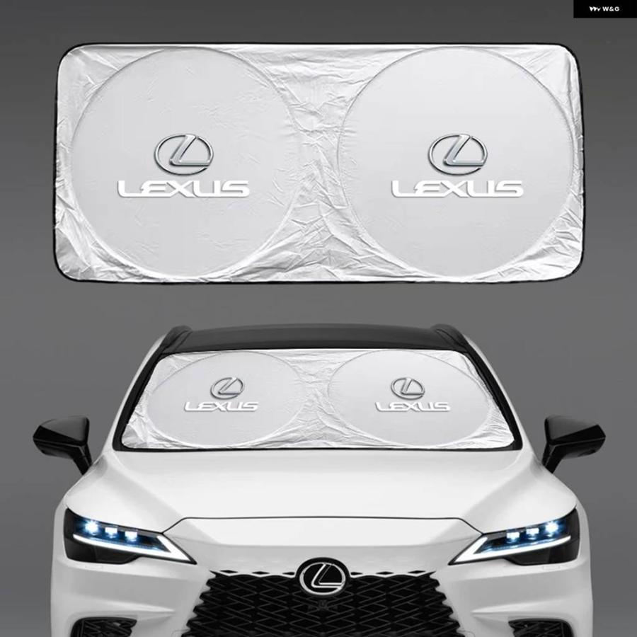 Lexus純正　フロントガラス用サンバイザー 並行輸入品 フロントガラス サンバイザー UV シールド レクサス F