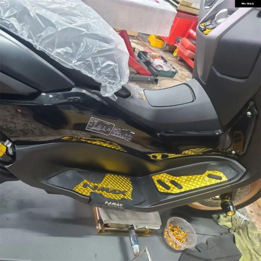 並行輸入品 オートバイ フット パッド フロントリアペグプレートペダル滑り止め フットレスト ヤマハ 2020-2023_7