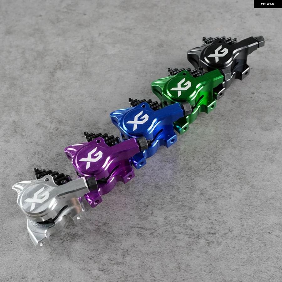 並行輸入品 XG フラット マウント キャリパー ロード 油圧 ブレーキ ICE-TECH パッド BMXレース フルライトウェイト_19