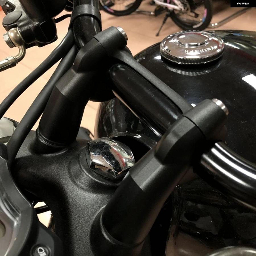 ブランド登録なし - 並行輸入品 28.6MM 手持ち部分赤ちょうちん トライアンフ ひな型 SPEED TWIN STREET SCRAMBLER SCRAMBLER1200 自動二輪車 手持ち部分赤ちょうちん 熱電子管 ライザーキット