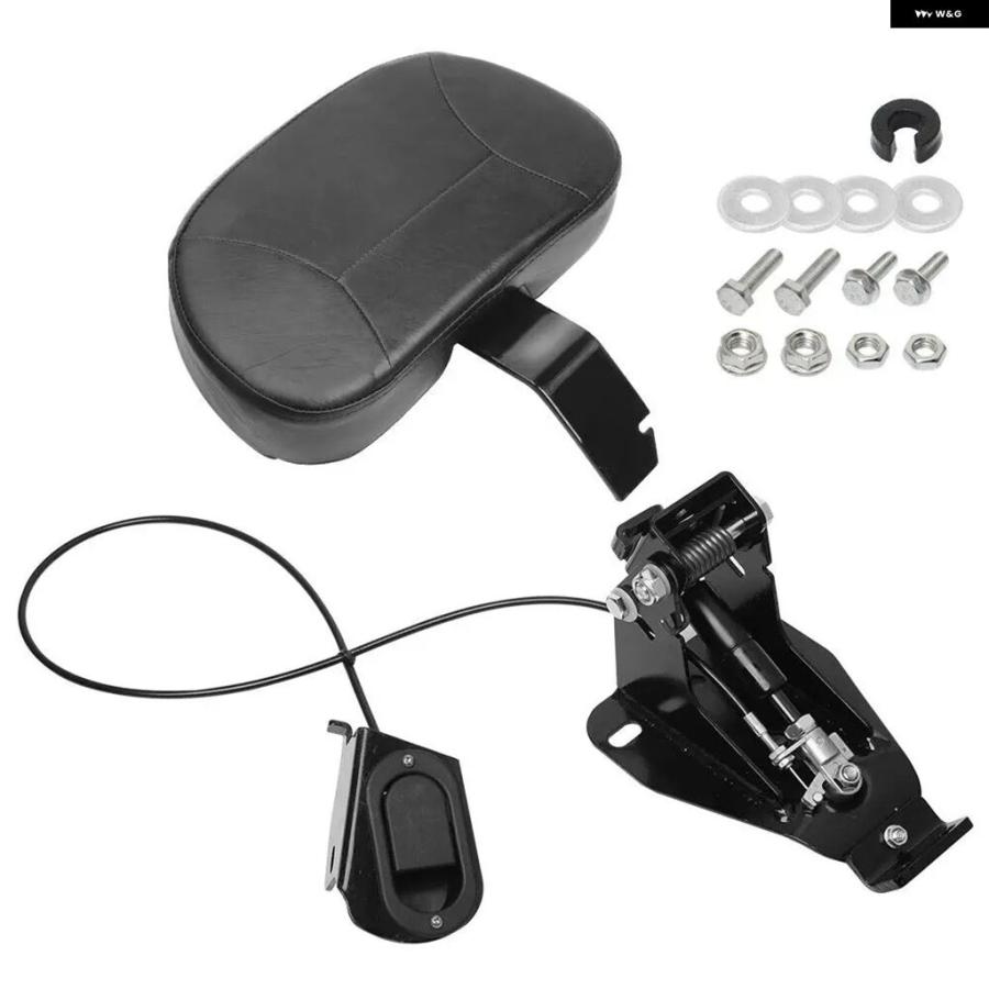 ブランド登録なし - 並行輸入品 自動二輪車 バックレスト パッド 一揃いの道具 ハーレー ツーリング ロードグライド エレクトラストリートグライド 2009-2021