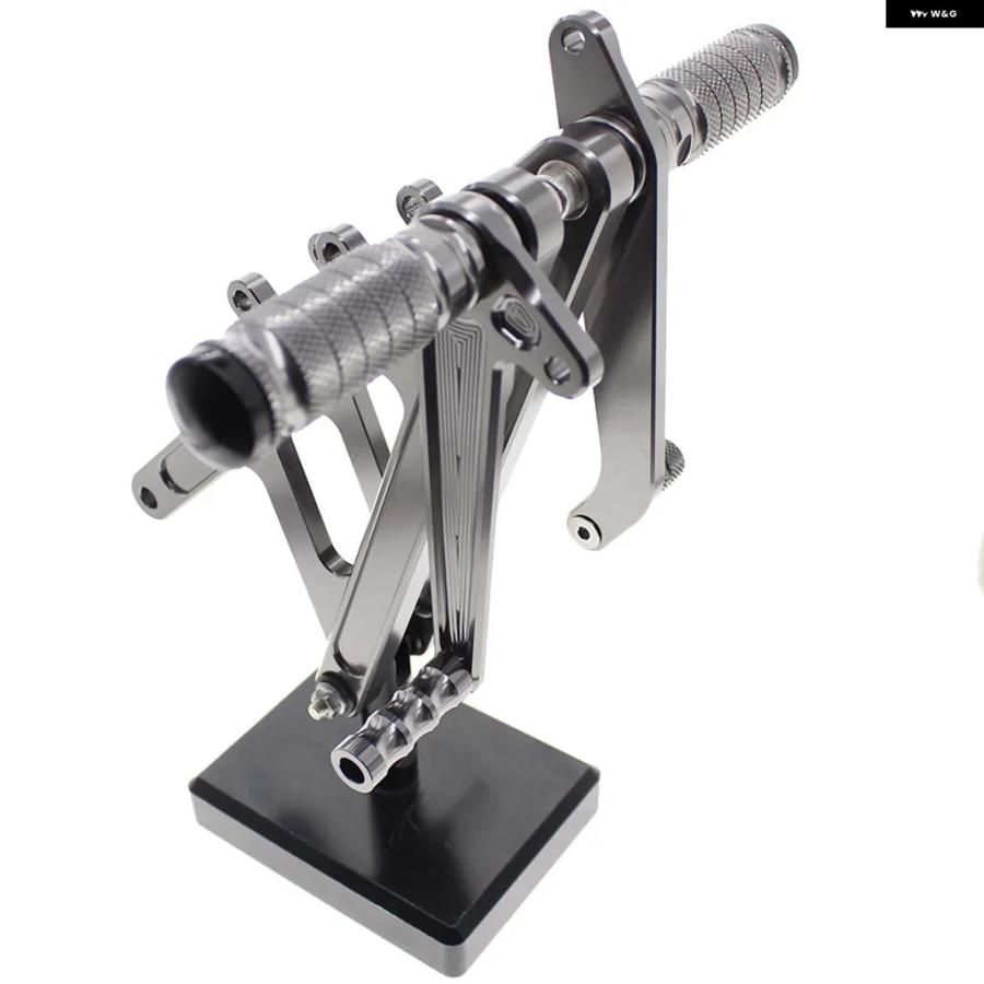ブランド登録なし - 並行輸入品 ホンダ RS125 GP125 RS 125 GP 125 1995-2013 自動二輪車 フットレスト フットペグ ペダル フットペグ 後押し仕かける