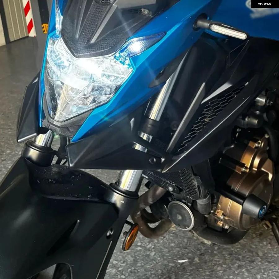 ブランド登録なし - 並行輸入品 自動二輪車 フロントエアロダイナミックダウンスポイラー ホンダ CB500R CB500 ホーサイバー空間 2024-2025 フロントスポイラー 舞台の袖 ディフレクター