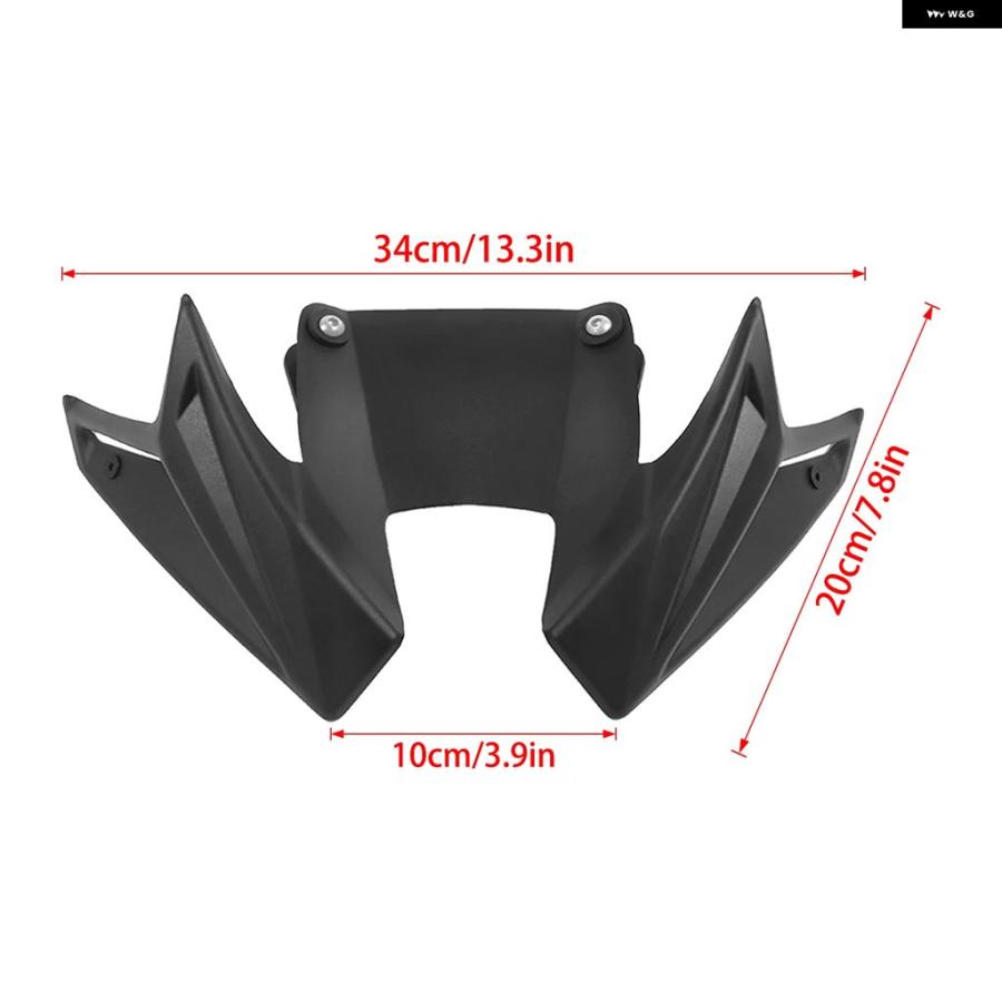 ブランド登録なし - 並行輸入品 自動二輪車 フロントエアロダイナミックダウンスポイラー ホンダ CB500R CB500 ホーサイバー空間 2024-2025 フロントスポイラー 舞台の袖 ディフレクター