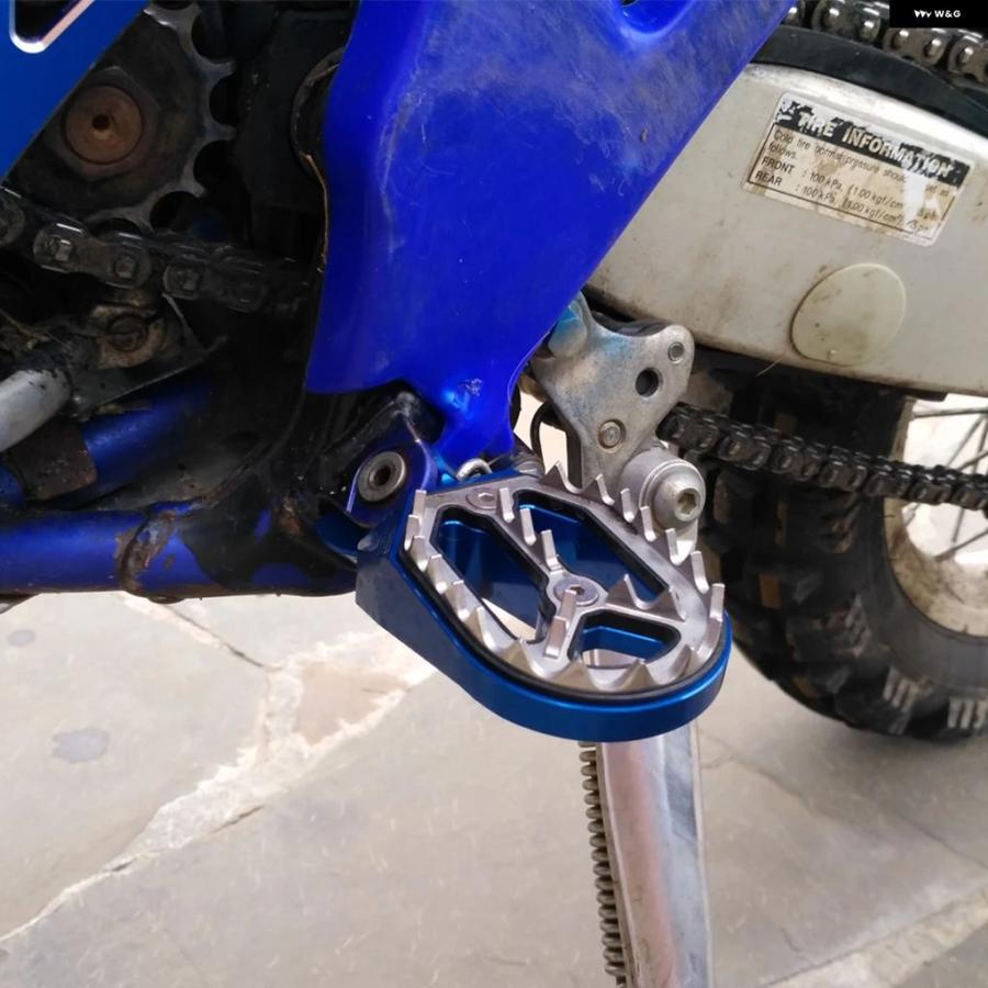 ブランド登録なし - 並行輸入品 窪溜まり 自動二輪車 一ころ フットペグ フットレスト ヤマハ YZ250F WR250F YZ WR 250F 1999-2015 YZ85 YZ125 YZ250 1999-2015 YZ450F 2004-2016