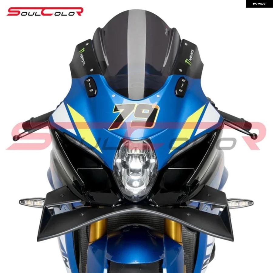 ブランド登録なし - 並行輸入品 GSX-R 1000 K17 GSXR1000 2017 - 20 2021 K17 エアロロン 向こう正面 GP ダウンスポイラー エアロダイナミック 舞台の袖 ディフレクター