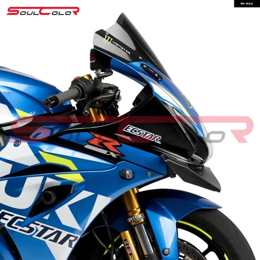 ブランド登録なし - 並行輸入品 GSX-R 1000 K17 GSXR1000 2017 - 20 2021 K17 エアロロン 向こう正面 GP ダウンスポイラー エアロダイナミック 舞台の袖 ディフレクター