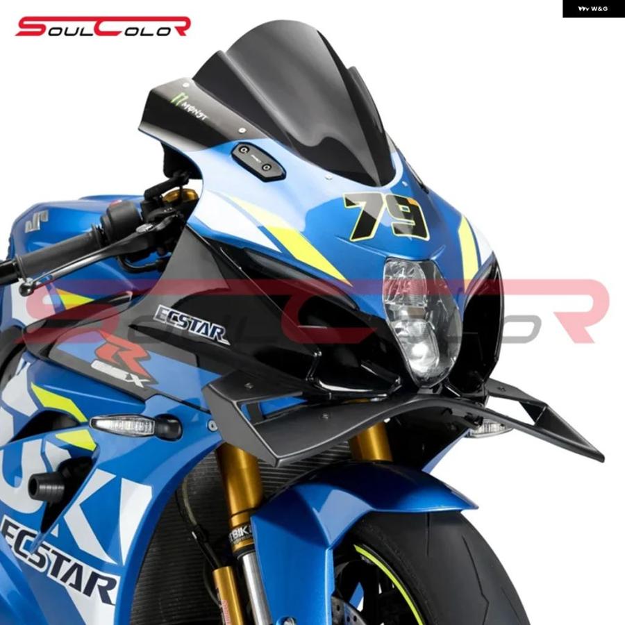 ブランド登録なし - 並行輸入品 GSX-R 1000 K17 GSXR1000 2017 - 20 2021 K17 エアロロン 向こう正面 GP ダウンスポイラー エアロダイナミック 舞台の袖 ディフレクター
