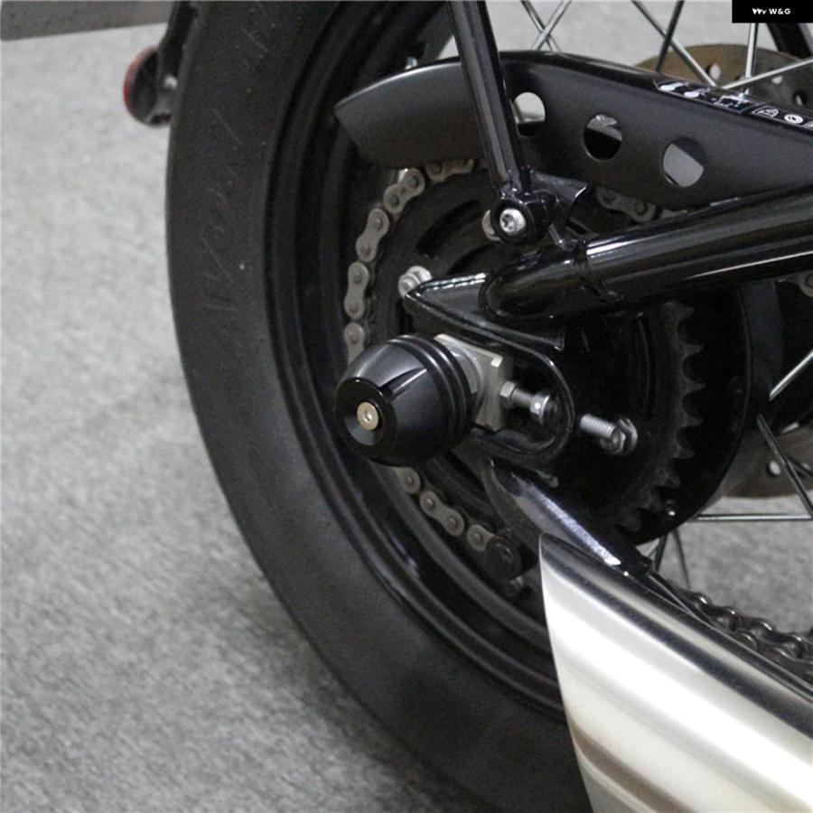 ブランド登録なし - 並行輸入品 SV650 2016 - 2019 - 21 自動二輪車 リアアクスル K 銀輪 傾倒押しとどめる 衝突 スライダー 鳥打ち帽