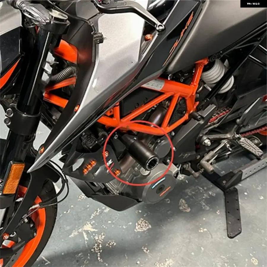 ブランド登録なし - 並行輸入品 フェアリング かばい立て ひな型 スライダー 自動二輪車 発動機 衝突 プロテクター 390 250 125 DUKE 2024-2025 フェアリング かばい立て ひな型