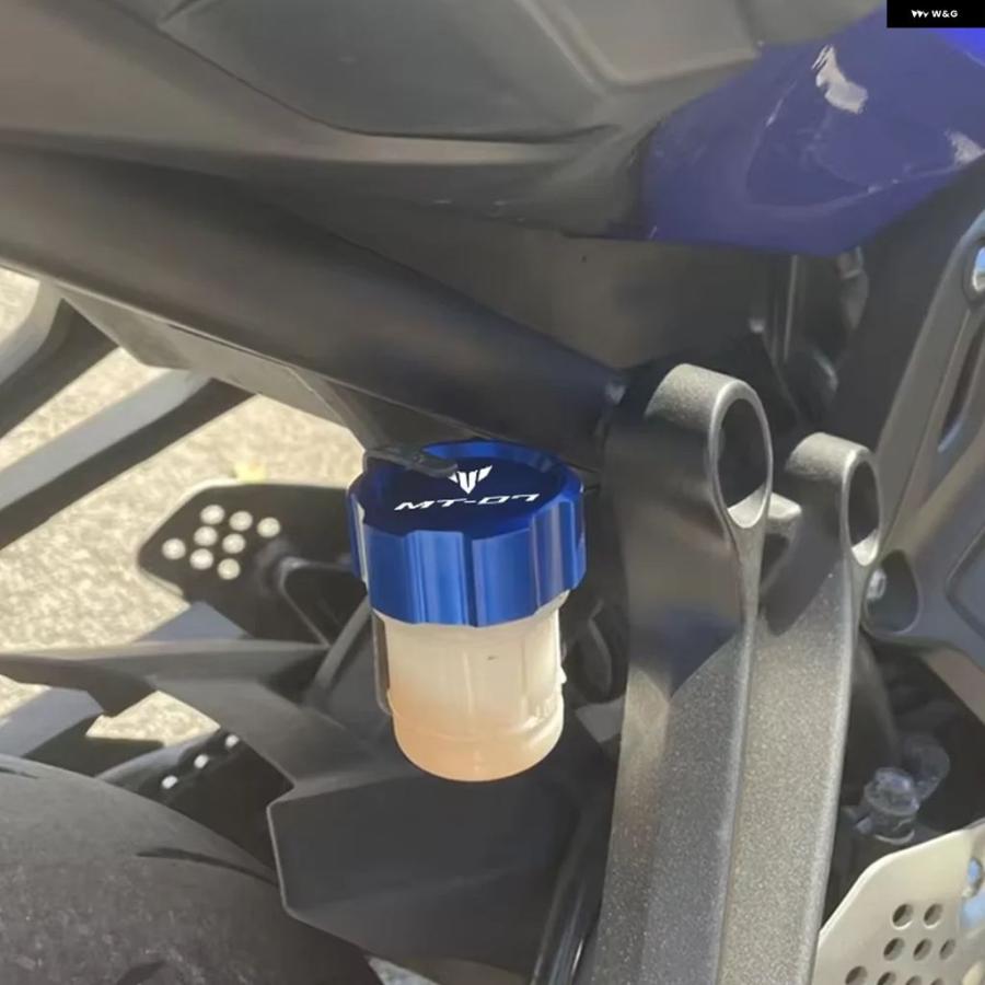 ブランド登録なし - 並行輸入品 ヤマハ MT07 FZ07 2015-2025 2022 - 24 自動二輪車 向こう正面/後押し うち切り フルード リザーバー 油絵の具 フィラー 鳥打ち帽 かばい立て