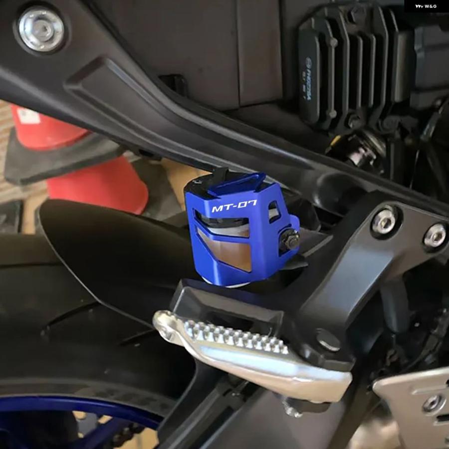 ブランド登録なし - 並行輸入品 ヤマハ MT07 FZ07 2015-2025 2022 - 24 自動二輪車 向こう正面/後押し うち切り フルード リザーバー 油絵の具 フィラー 鳥打ち帽 かばい立て