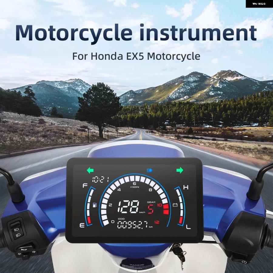 並行輸入品 ホンダ ADタコメーター12000RPMメーターデジタル バイク