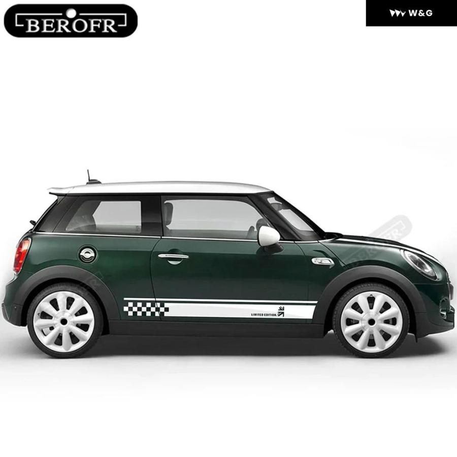 並行輸入品 車用ユニオンジャック ボンネット デカール ドアサイドストライプ ステッカー MINI COOPER R5 : HAKURO ...