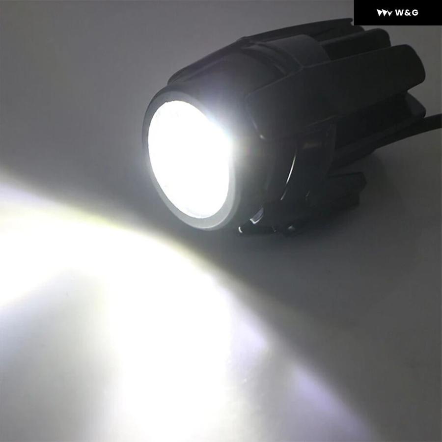 並行輸入品  2個 オートバイ バイク フォグランプ | LED スポットライト フォグランプ ヘッドライト ランニング_6
