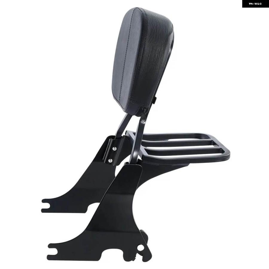 並行輸入品 バックレスト シーシーバー ラゲッジラック ハーレー スポースター 1200 カスタム フォーティエイト 2004-2022 バイク_3