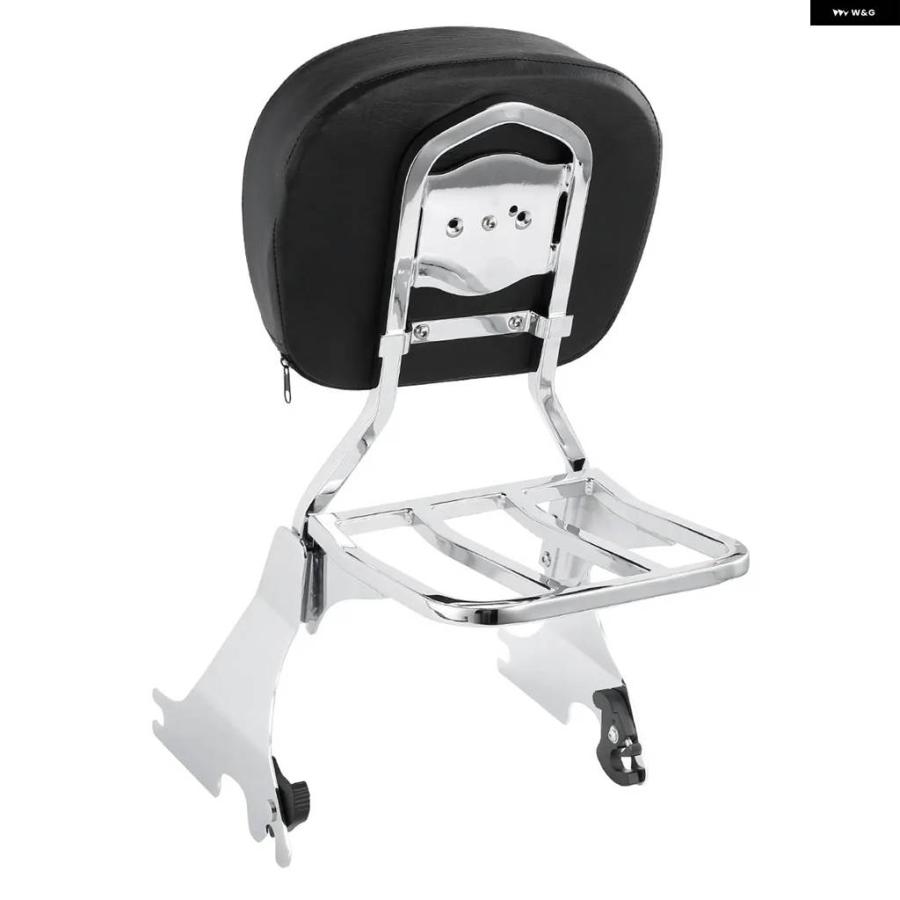 並行輸入品 バックレスト シーシーバー ラゲッジラック ハーレー スポースター 1200 カスタム フォーティエイト 2004-2022 バイク_6