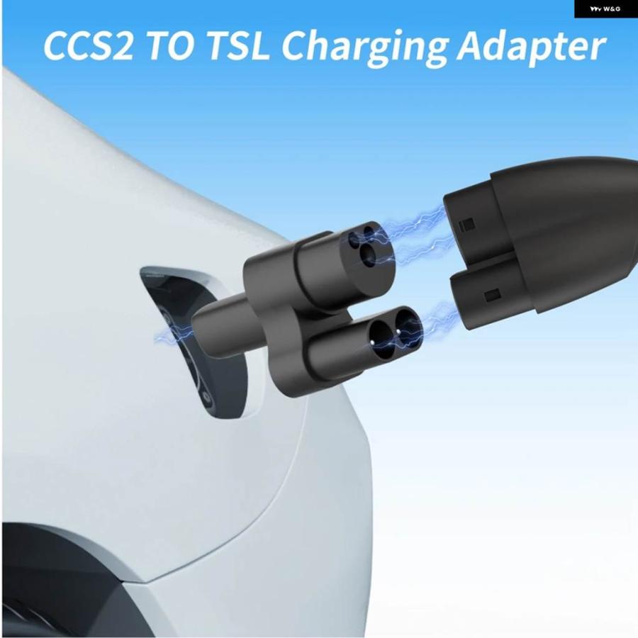 並行輸入品 250A DC CCS2 - NACS アダプター 充電コネクタ テスラ EV