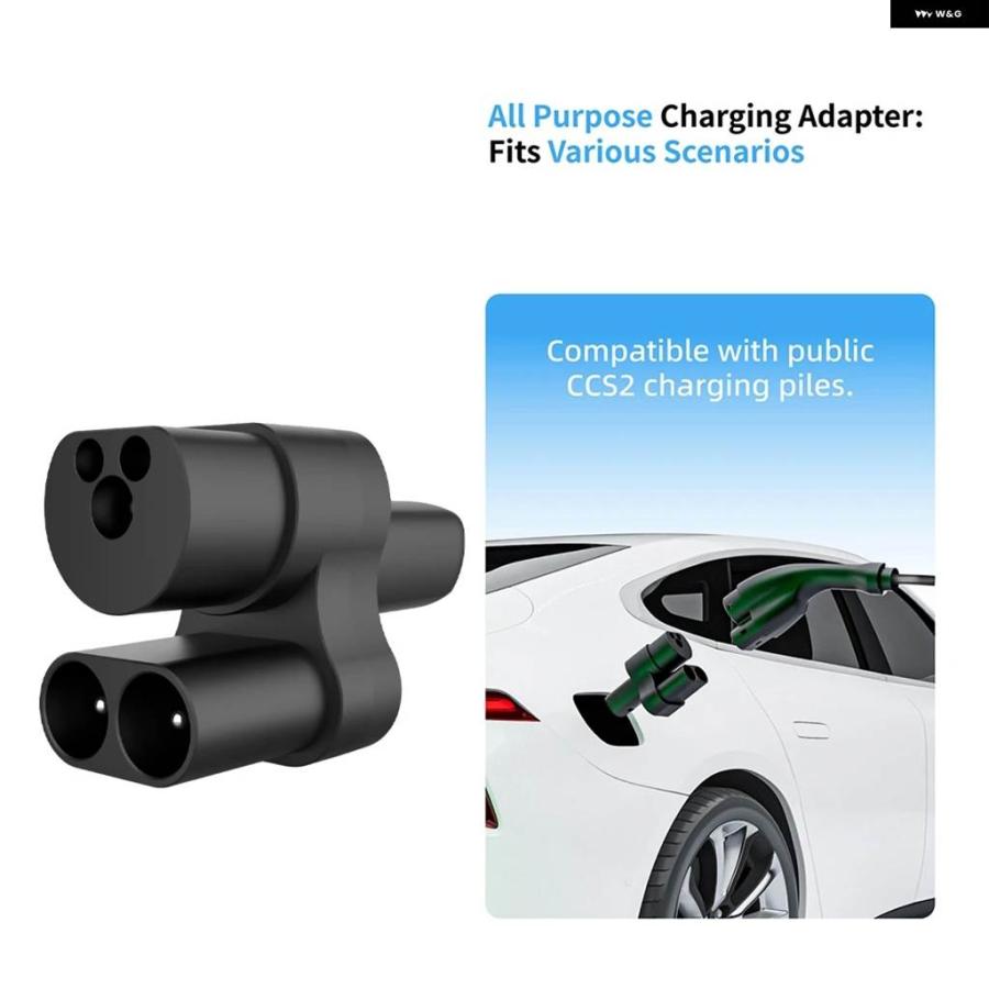 並行輸入品 250A DC CCS2 - NACS アダプター 充電コネクタ テスラ EV
