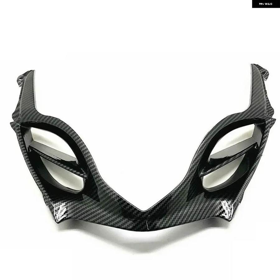 並行輸入品 GSXR GSX-R 1000 2009 - 16 K9-K16 カーボンカラー アッパーフロント フェアリング カウルノーズ_1