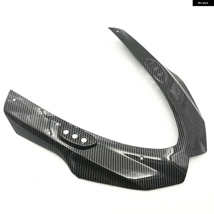 並行輸入品 GSXR GSX-R 1000 2009 - 16 K9-K16 カーボンカラー アッパーフロント フェアリング カウルノーズ_3