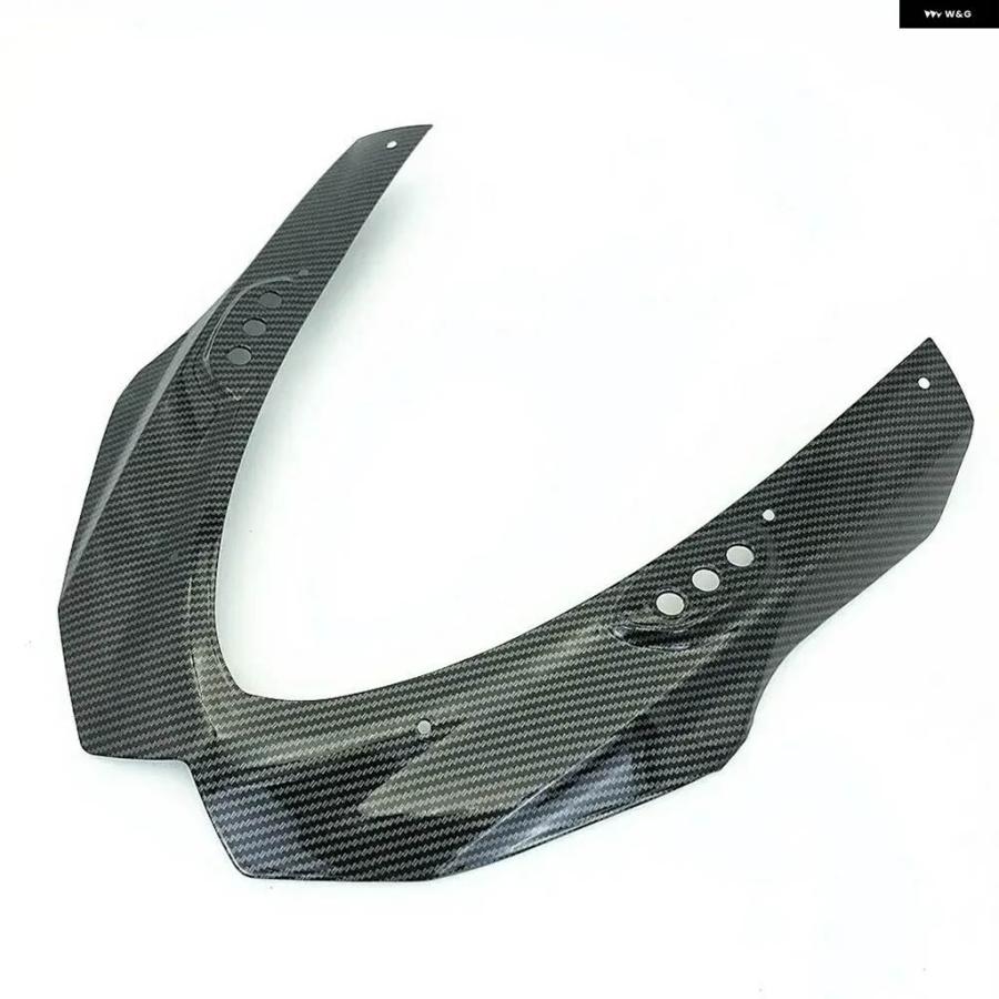 並行輸入品 GSXR GSX-R 1000 2009 - 16 K9-K16 カーボンカラー アッパーフロント フェアリング カウルノーズ_4