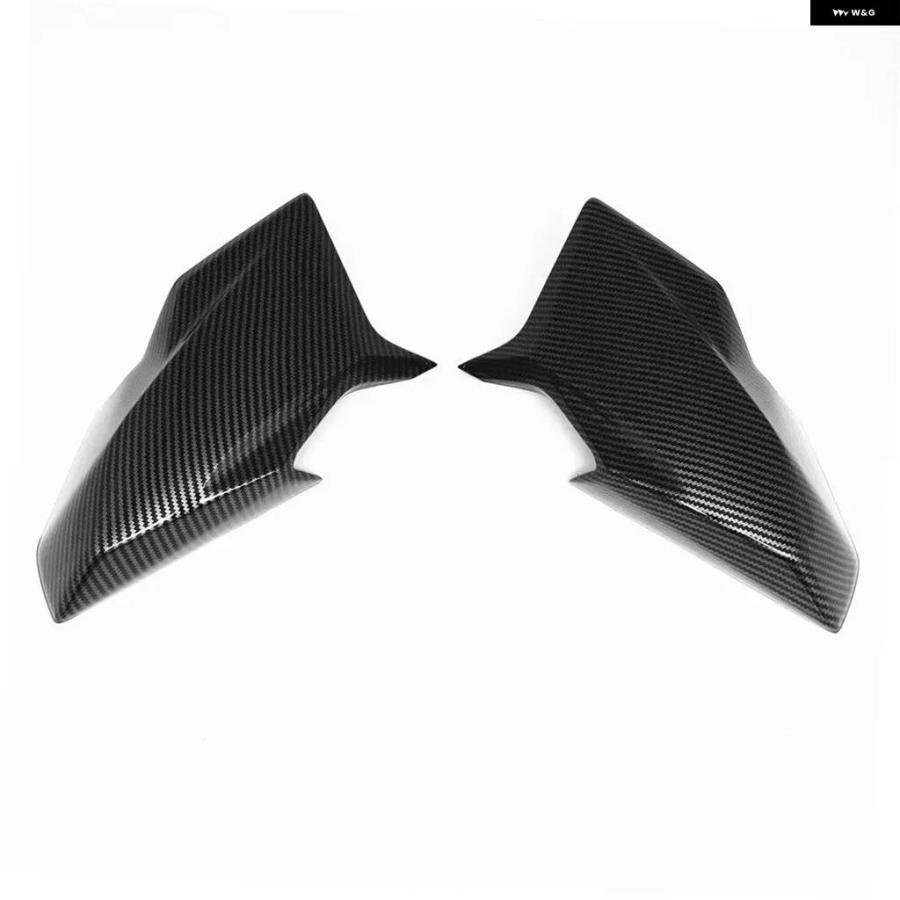 並行輸入品 フロントタンクサイド フレーム フェアリング カウル カーボン カワサキ Z650 Z 650 2020 - 23 ABS カーボンパターン_1
