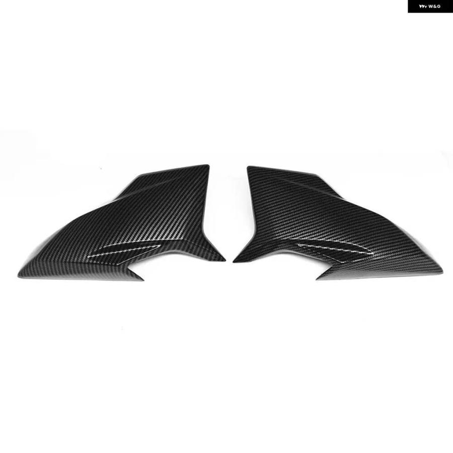 並行輸入品 フロントタンクサイド フレーム フェアリング カウル カーボン カワサキ Z650 Z 650 2020 - 23 ABS カーボンパターン_5
