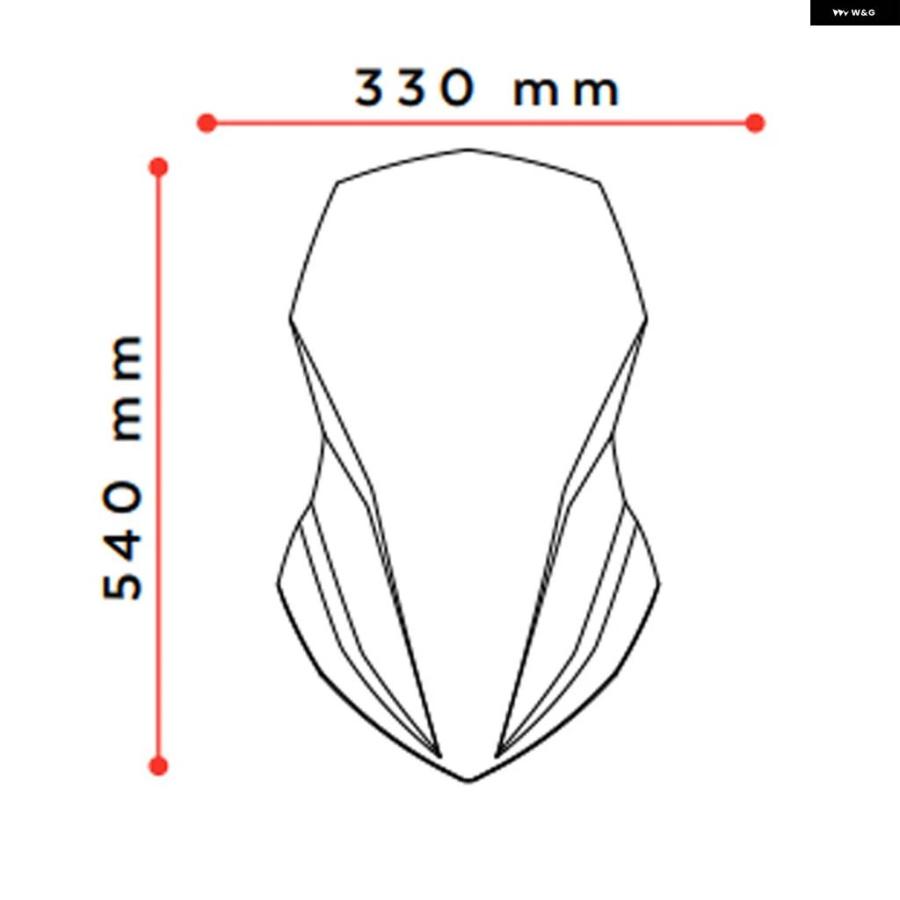 並行輸入品 ホンダ NC750X 2021 2022 NC750X NC750X 21-22 オートバイ ウインドスクリーン シールド ウインド ディフレクター スクリーン_6