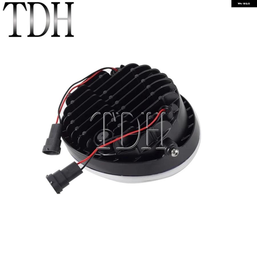 ブランド登録なし - 並行輸入品 ハーレー V極点 VRSCF VRSC VRSCR VRSCX VRSCA VRSCB V-ROD 2002-2017 60W V極点 LED 向こう正面 前照灯 ご機嫌/ロービーム 自動二輪車 上端