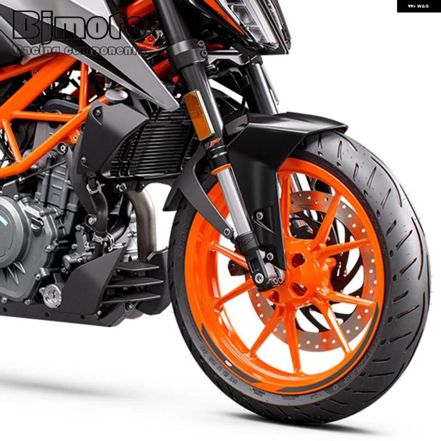 ブランド登録なし - 並行輸入品 DUKE 390 2022 フロントホイールハガーフェンダー マッドガード もの狂わしい KTM DUKE 390 2017 - 20 2021