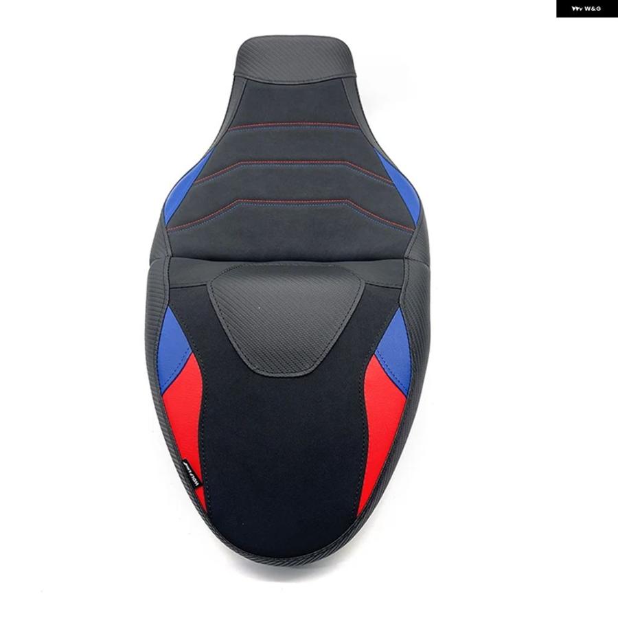 ブランド登録なし - 並行輸入品 M1000XR 2024-2025 自動二輪車 向こう正面動かす席 後押し御手伝い席 居敷き取りまかなう 押し並べて型居敷き 座蒲団 BMW 2020-23 24 2025