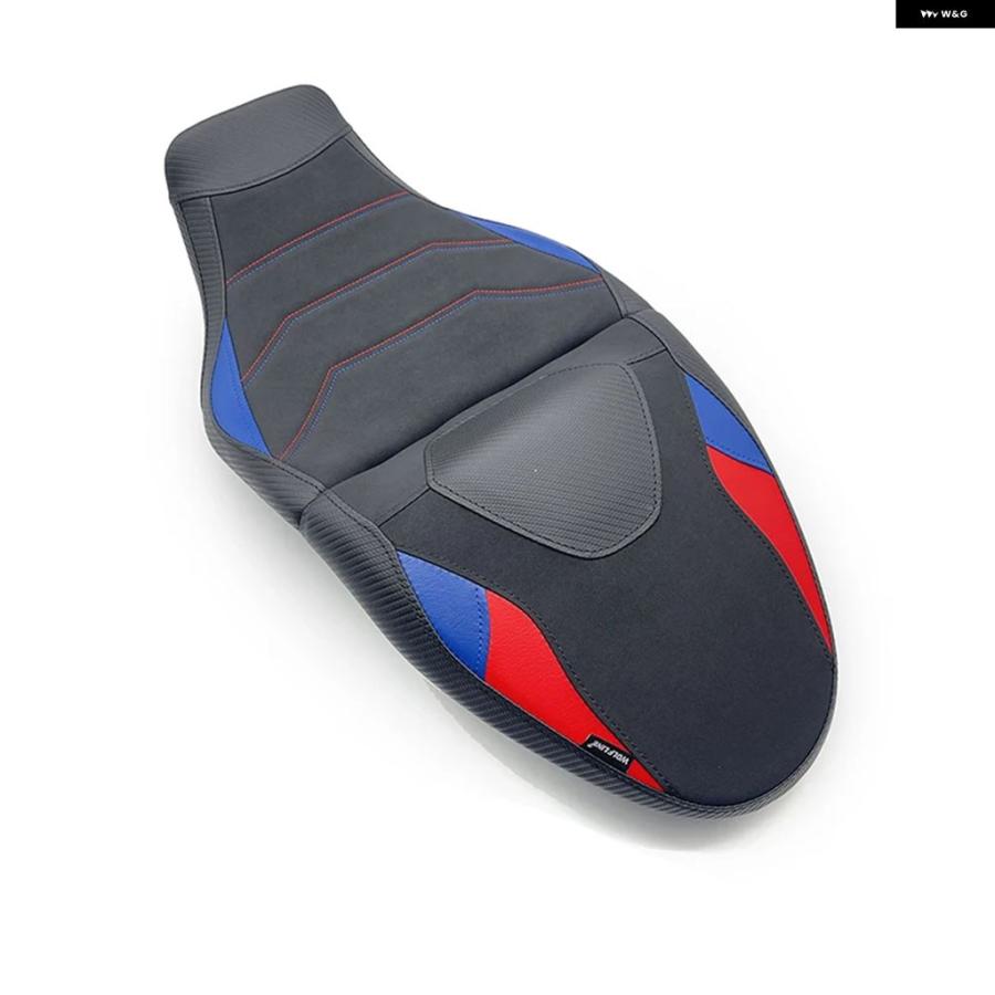ブランド登録なし - 並行輸入品 M1000XR 2024-2025 自動二輪車 向こう正面動かす席 後押し御手伝い席 居敷き取りまかなう 押し並べて型居敷き 座蒲団 BMW 2020-23 24 2025