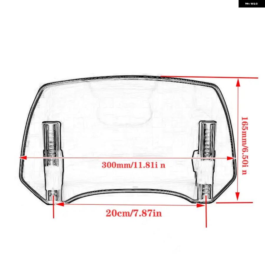 ブランド登録なし - 並行輸入品 ホンダ CBF1000 A CBF125 500 600 自動二輪車 ウインドシールドスポイラー 陳列箱映写幕 エアデフレクター