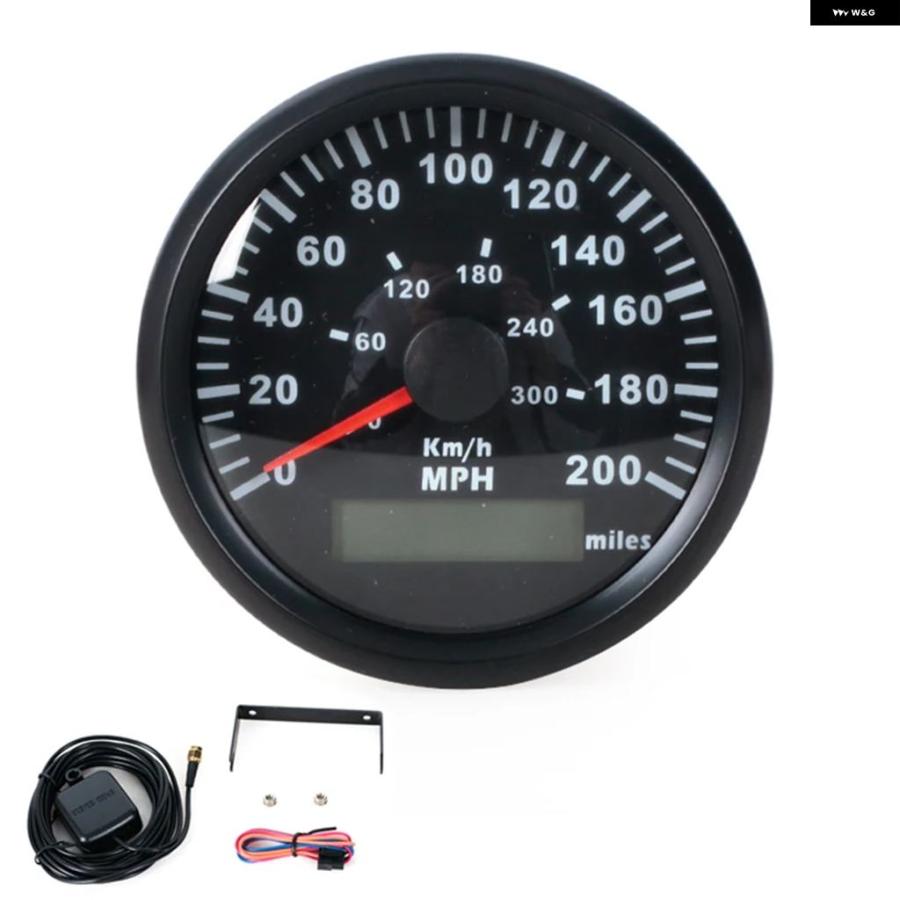 並行輸入品 85MM GPSスピード メーター 200KM/H 車 トラック ボート