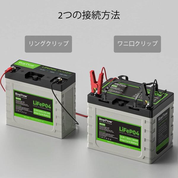 RoyPowリン酸鉄リチウムイオンバッテリー充電器 14.4V10A バッテリーチャージャー トリクルチャー｜hakusan-shop｜04