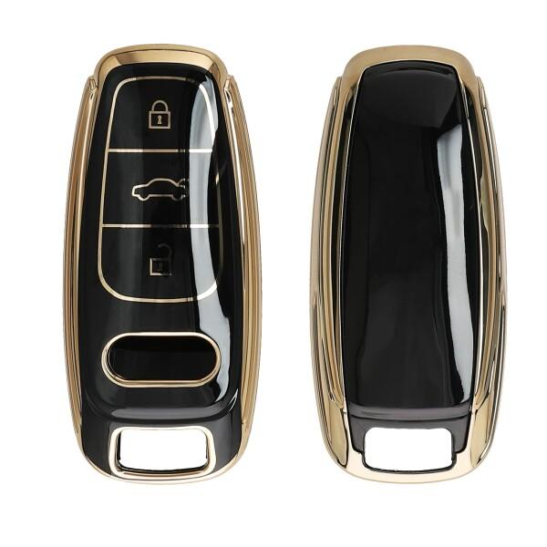 Custodia Silicone Per Chiave Audi - Cover Protettiva TPU Morbida Per Modelli A6 A7 A8 Q7 Q8 Con Keyless - Foto 10