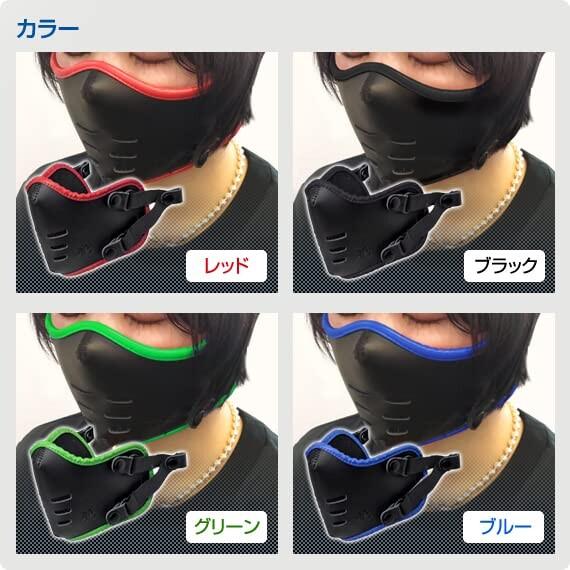 (デルタダイレクト) DELTA Direct バイク用フェイスマスク 鴉マスク 青(Blue) ジェットヘルメットのス｜hakusan-shop｜08