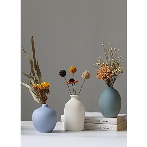 陶器　花器 Amazon.co.jp: PORCER 9.3インチアンティークセラミック花瓶